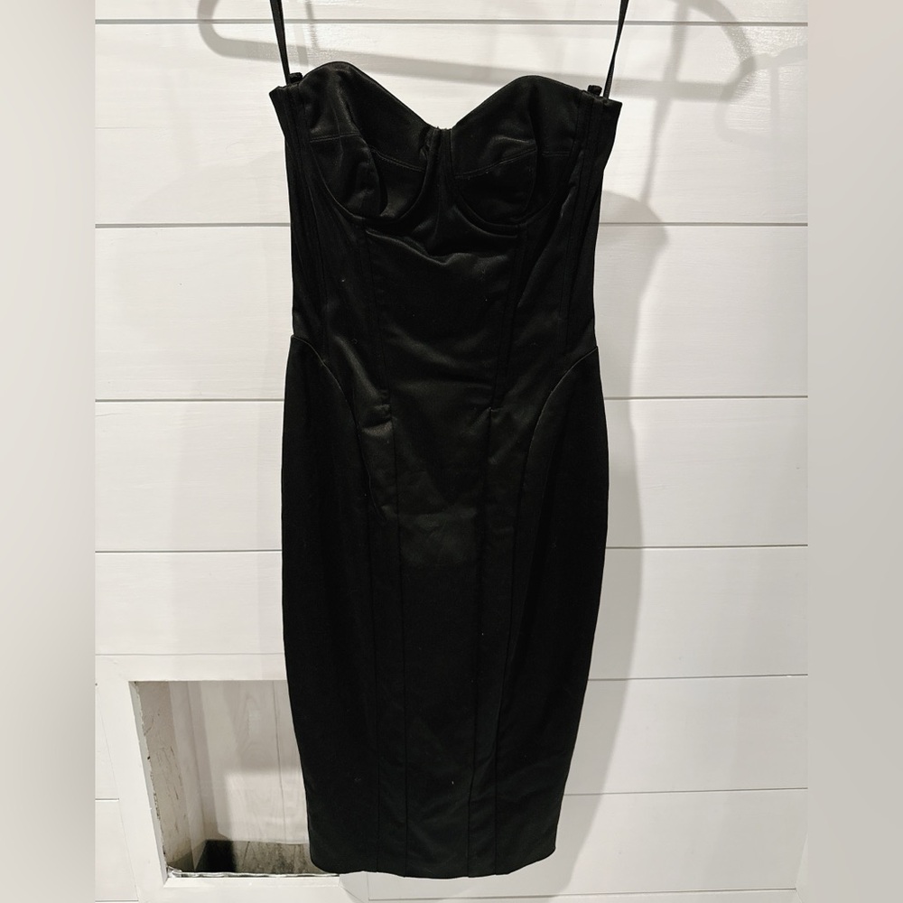 D&G Dolce & Gabbana Elegant Black Evening Gown